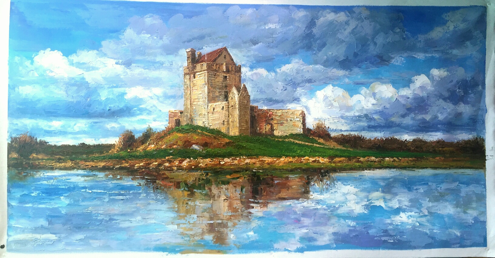 Kinvara Castle, Galway, Oil Painting